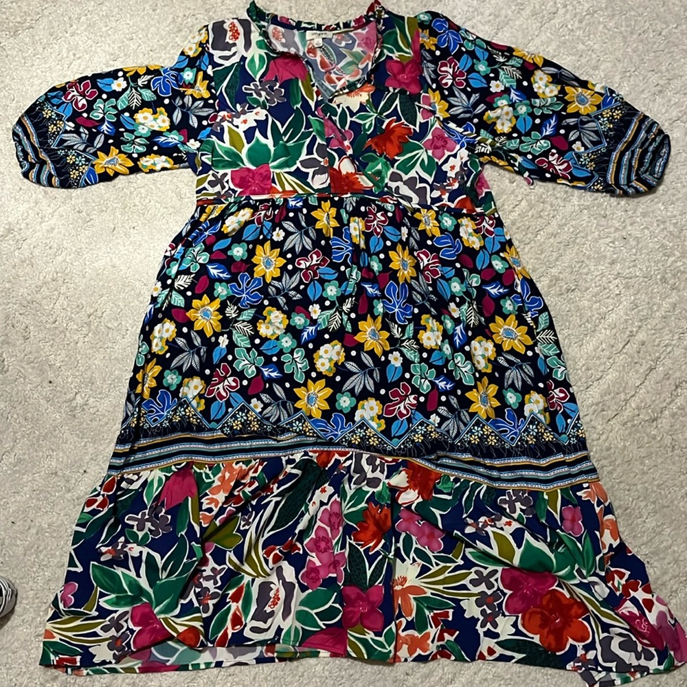 Umgee midi dress Size large